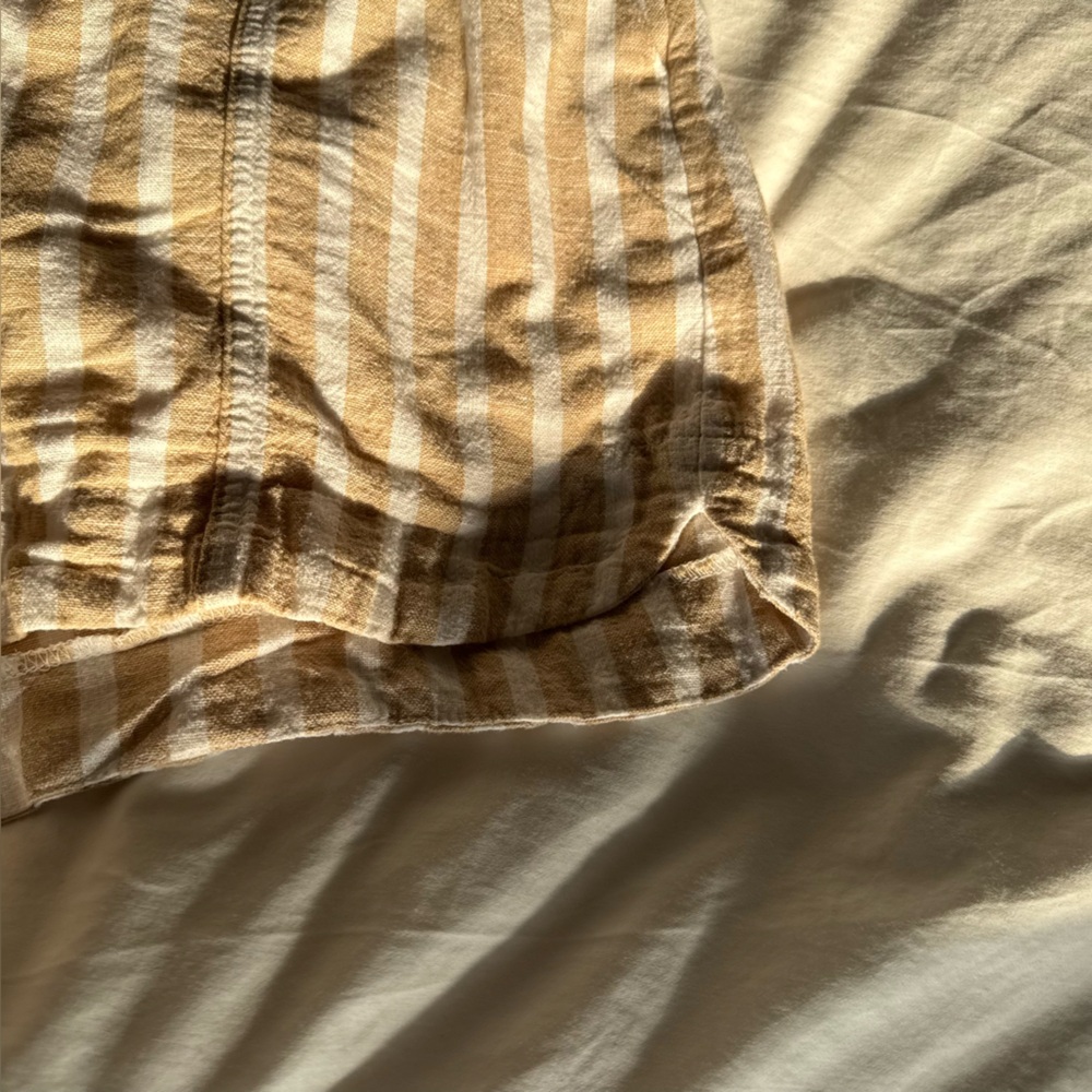 Universal thread striped linen blend set - image 3